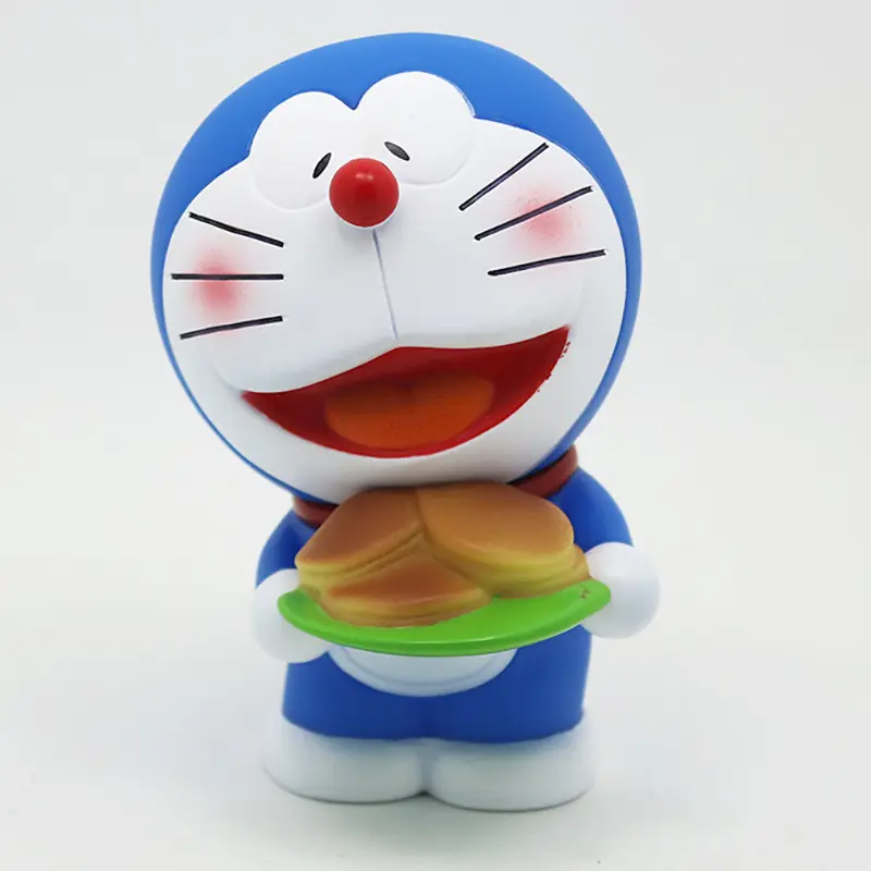 Doraemon Kawaii Anime Action Figure Handmade Model Toys Cute Collection Hobby Dolls For Kid Friends Birthday Gift