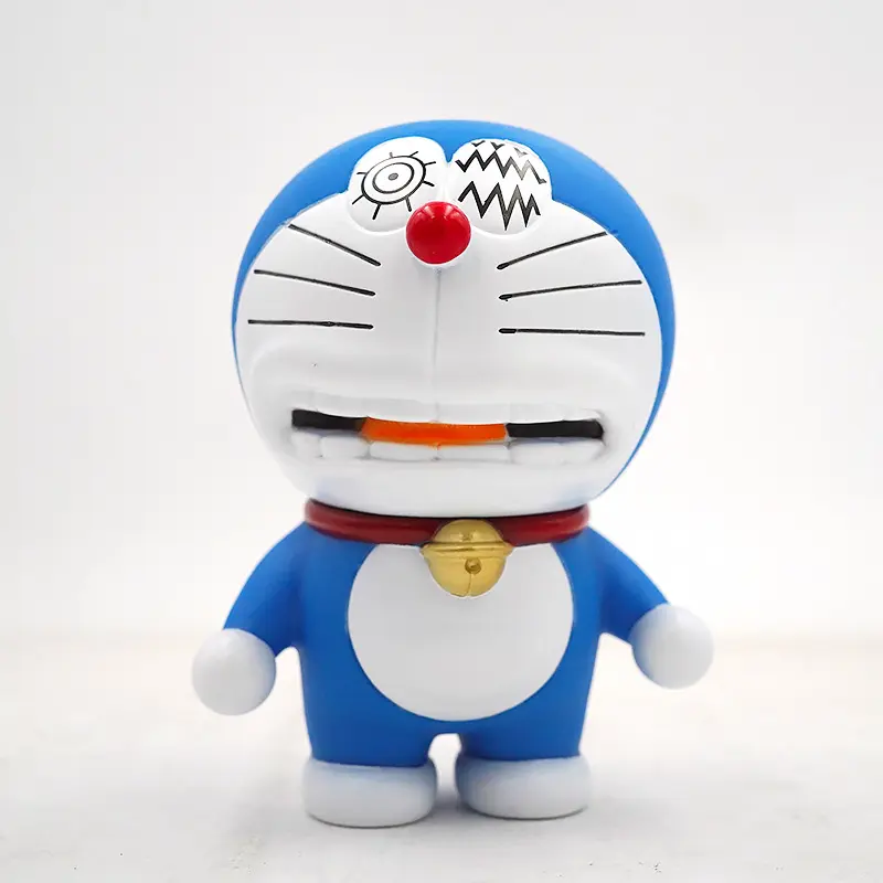 Doraemon Kawaii Anime Action Figure Handmade Model Toys Cute Collection Hobby Dolls For Kid Friends Birthday Gift
