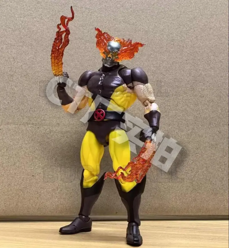 CT Toys Hellverine Figure Wolverine Mafex 138 Brown Comic X-Men Action Figure Shf Anime Figurine Ko Model Statue Toy Gifts