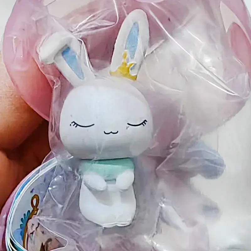 Cardcaptorse Sakuras Q Version of A Doll Hugging A Dataes Cablese LI SYAORAN KERUBEROSU Cartoon Model Capsule Toy