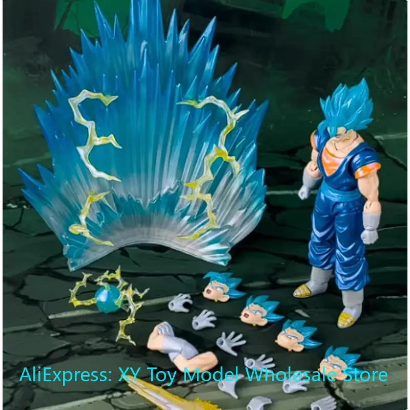 In Stock Demoniacal Fit Vegito Figure Dragon Ball Super Saiyan God Vegito Vegetto Anime Action Figure Model Kids Toys Gifts