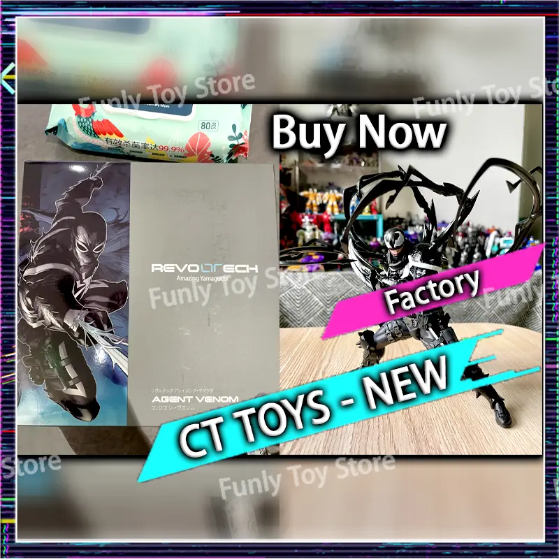 Ct Toys Spiderman Web Man Mafex 190 Spidey Webman 185 Agent Anti Venom Amazing Yamaguchi Anime Action Figure Customized Toys