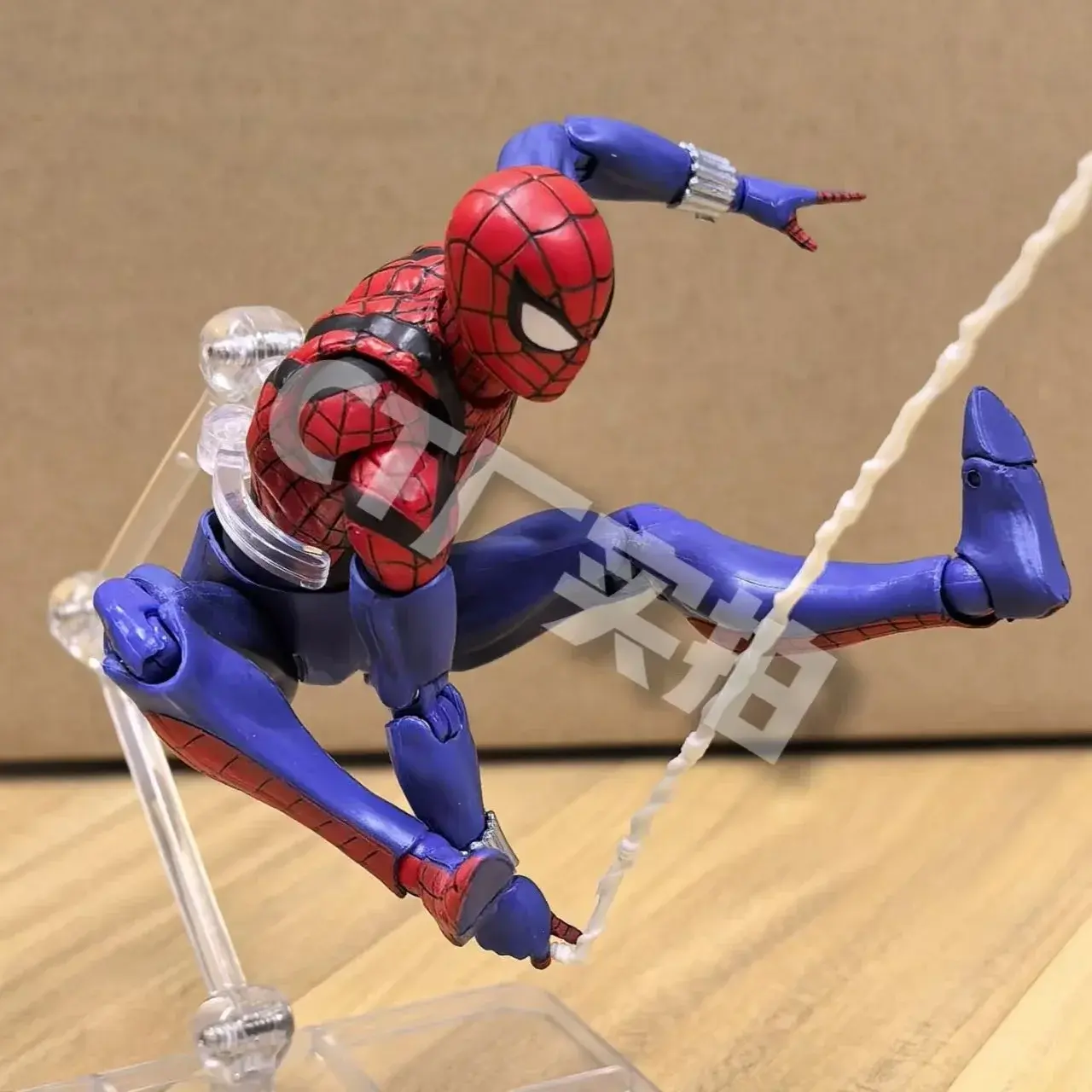 In Stock CT Toys Spiderman Mafex 143 Figure Ben Reilly Comic Ver Action Figure Ultimate Spider-Man Across The Spider-Verse Toy