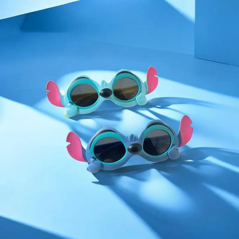 Disney Cartoon Stitch Sunglasses Kawaii Lilo & Stitch Y2K Polarized Soft Glasses UV400 Outdoor Goggles Fashion Gift Toy