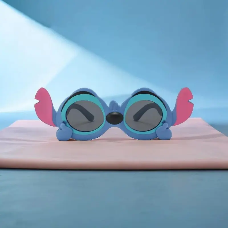 Disney Cartoon Stitch Sunglasses Kawaii Lilo & Stitch Y2K Polarized Soft Glasses UV400 Outdoor Goggles Fashion Gift Toy