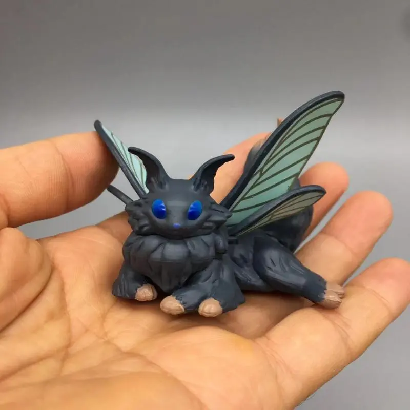 SK Japan Gashapon Assembling Toys Kawaii Figure Butterfly Catsilkworm Moth Cat Ornament Cartoon Pvc Action Toy Desktop Decorate
