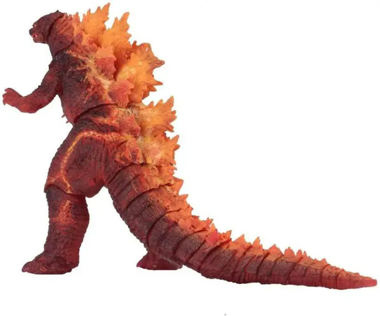 2019 Burning Godzilla The King Of Monsters Anime Action Figurine Moveable Toy Original Ornament Birthday Gift