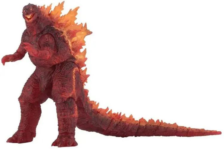 2019 Burning Godzilla The King Of Monsters Anime Action Figurine Moveable Toy Original Ornament Birthday Gift