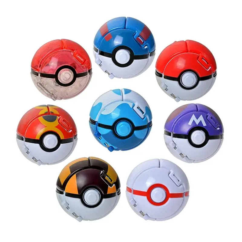 Pokemon Figure Pokeball Anime Figurines Cartoons Pikachu Charizard Squirtle Pocket Monster Pet Anime Action Model Toy Kids Gift