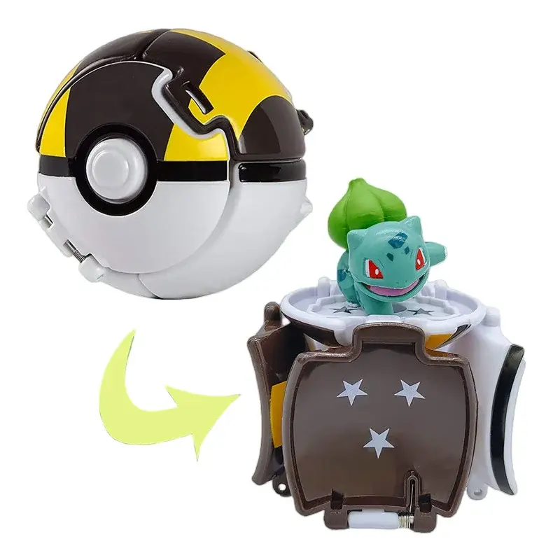 Pokemon Figure Pokeball Anime Figurines Cartoons Pikachu Charizard Squirtle Pocket Monster Pet Anime Action Model Toy Kids Gift