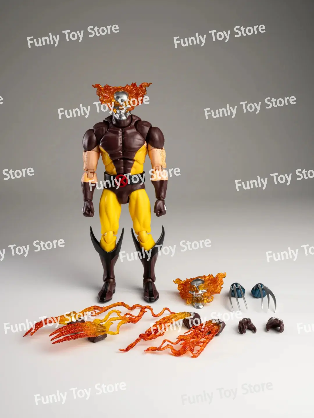 In Stock Ct Toys Hellverine Figure Wolverine Mafex 096 138 X-Men Anime Action Figure Figurine Statue Model Customized Gifts Toys