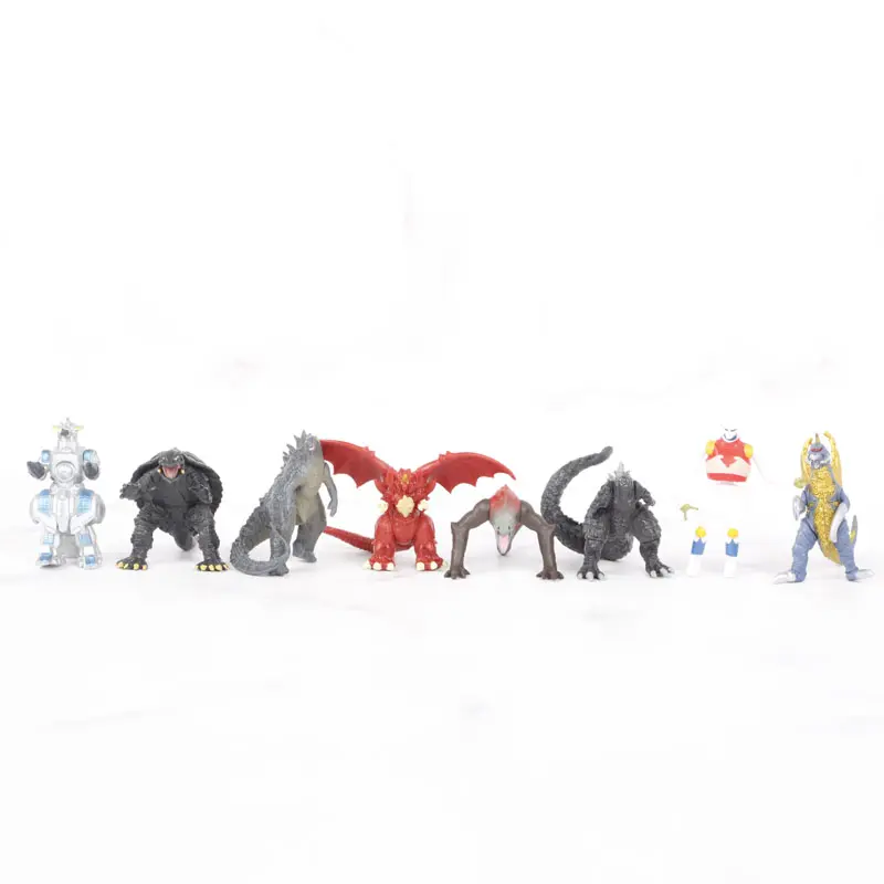 24pcs/set Godzilla vs King Kong  Figure Model Toys 17cm