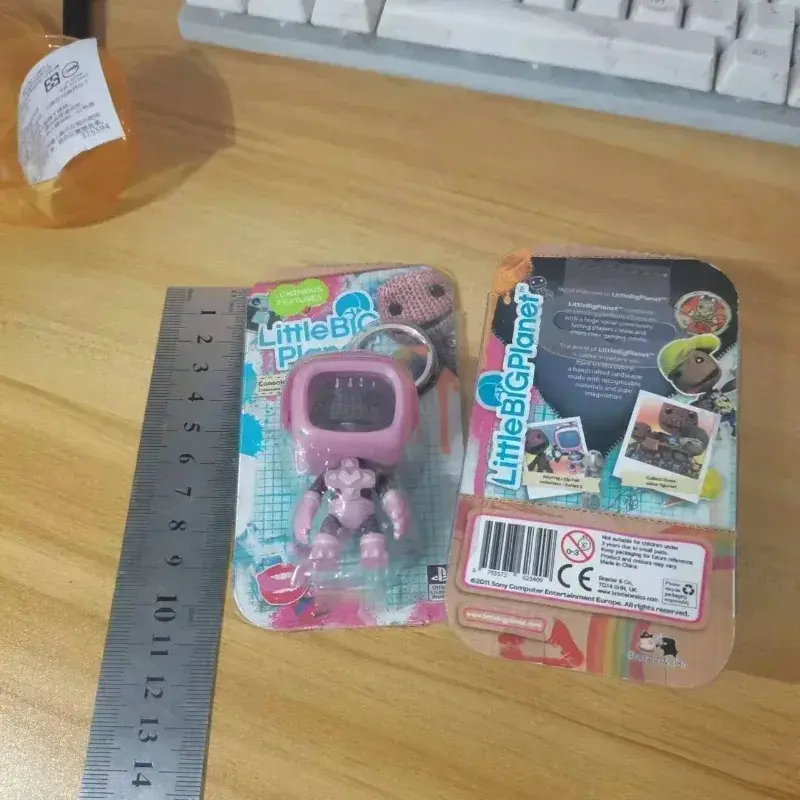 Little Big Planet Sackboy Cute Kawaii Game Figurine Anime Keychain LittleBigPlanet Robot Kitty Toys Models Action Figure Gift