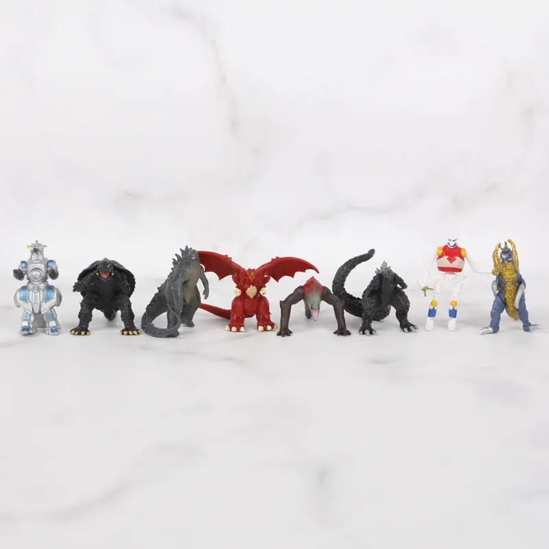 24pcs/set Godzilla vs King Kong  Figure Model Toys 17cm