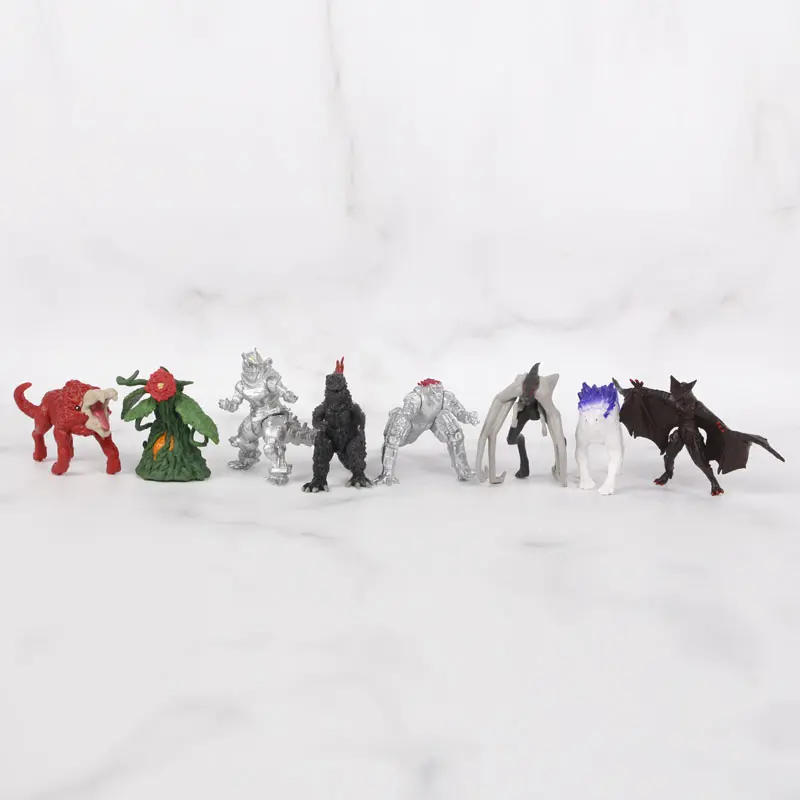 24pcs/set Godzilla vs King Kong  Figure Model Toys 17cm