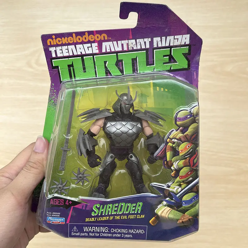 TeenageNinjasturtles Shredder Classic Nostalgia Draeger Raphaelse Action Figures Gift Toys Joint Movable Figures Gifts for Kids