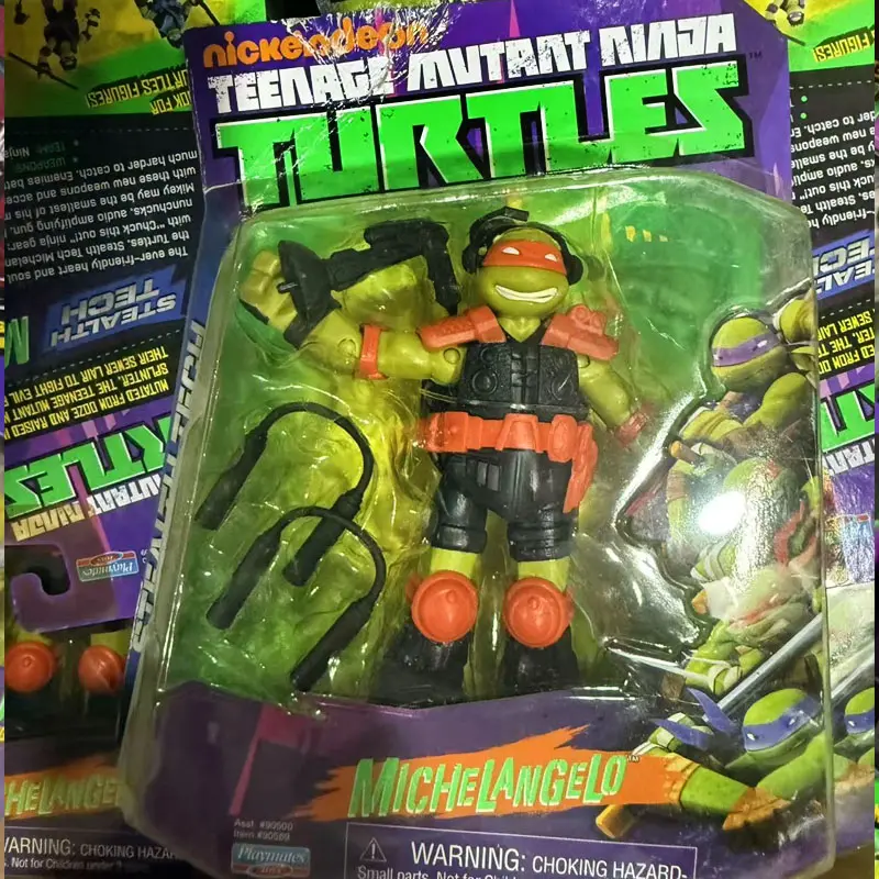 TeenageNinjasturtles Shredder Classic Nostalgia Draeger Raphaelse Action Figures Gift Toys Joint Movable Figures Gifts for Kids