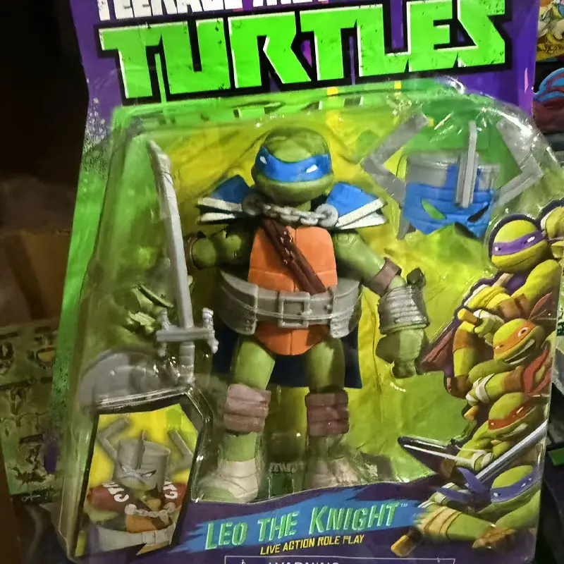 TeenageNinjasturtles Shredder Classic Nostalgia Draeger Raphaelse Action Figures Gift Toys Joint Movable Figures Gifts for Kids
