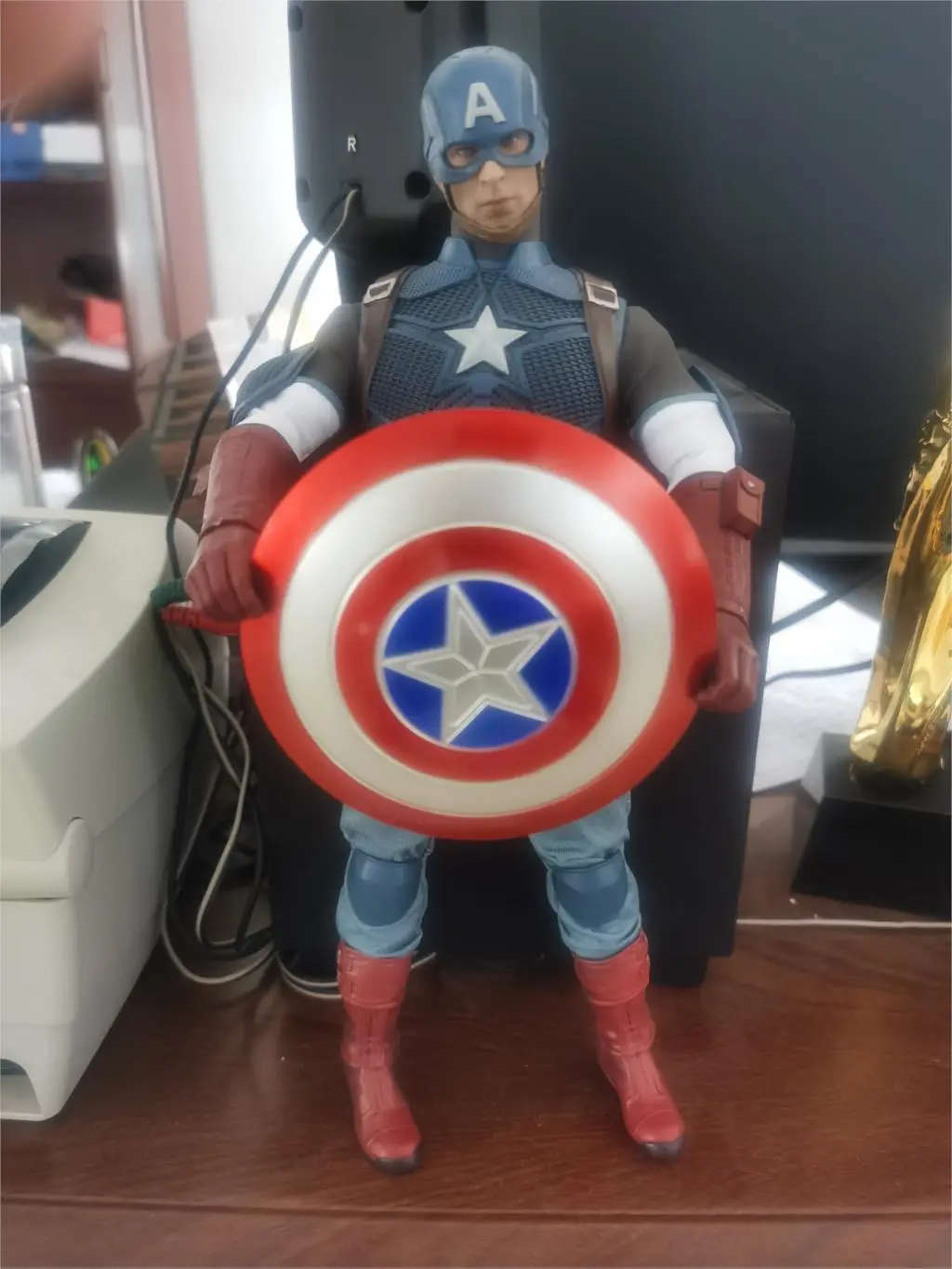 Marvel Captain America  1:6 Articulated Action Joints Moveable Figure Toys