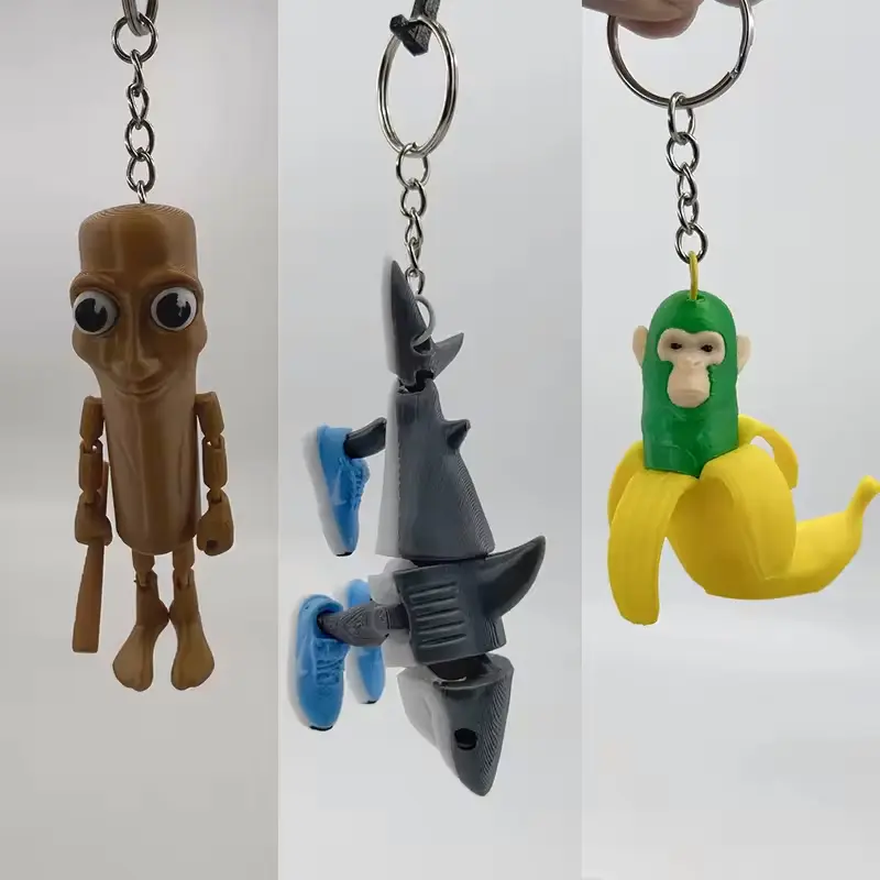 Italian Brainrot Tung Sahur Figure Toy Tralalero Tralala Figures Bombardino Crocodilo Shimpanzini Bananini Model Decor Doll Gift