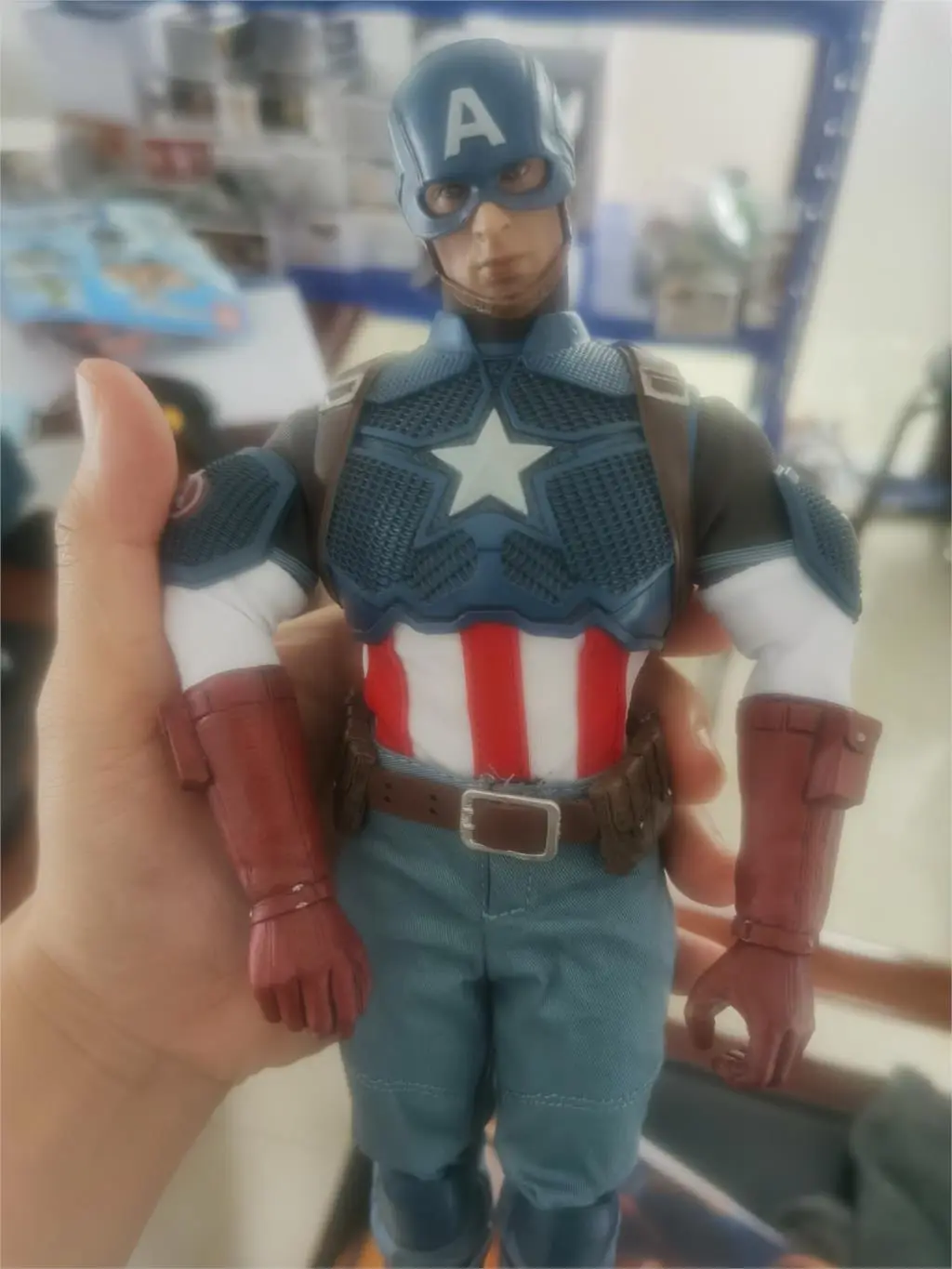 Marvel Captain America  1:6 Articulated Action Joints Moveable Figure Toys