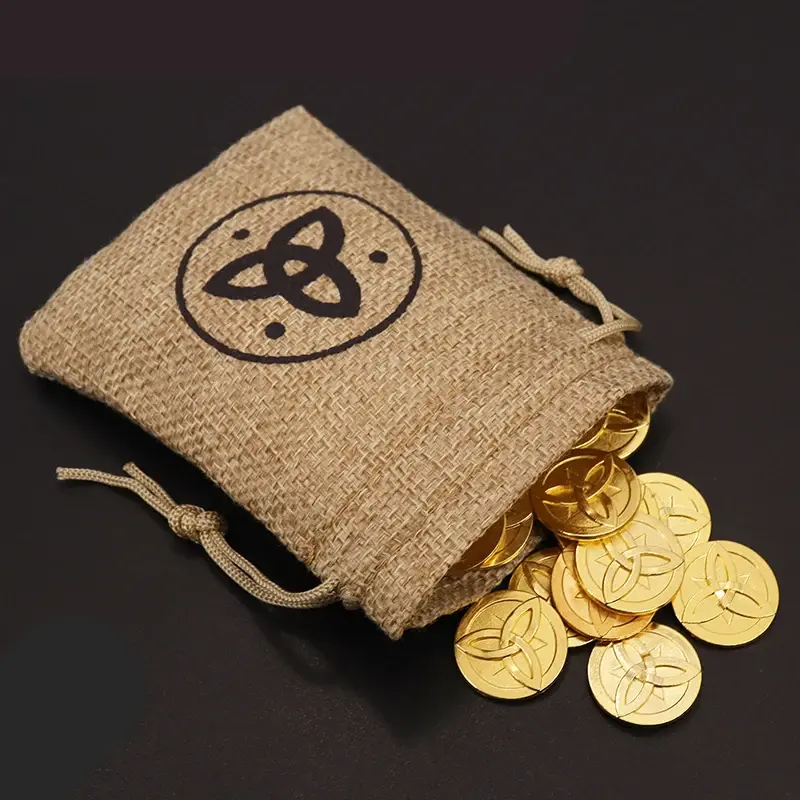 Genshin Impact Mora Coin Action Figures Cosplay Gold Currency Props Collection Decoration Games Figures Mods Coins Kid Toys Gift