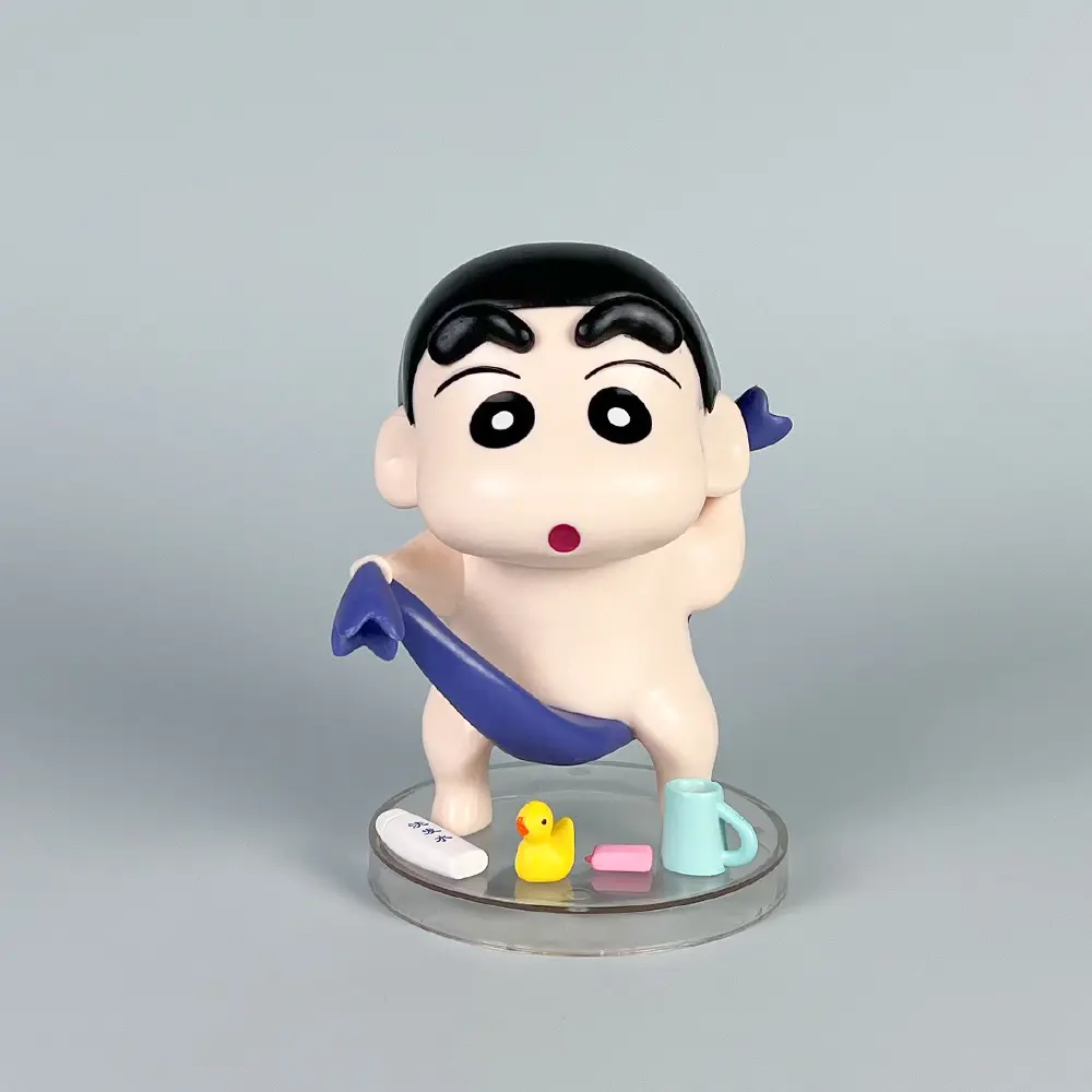13cm Shinchan Action Figure Anime Crayon Shin-Chan Figures Gk Bath Doll Ornaments Cute Girl Decoration Desktop Decorate Toy