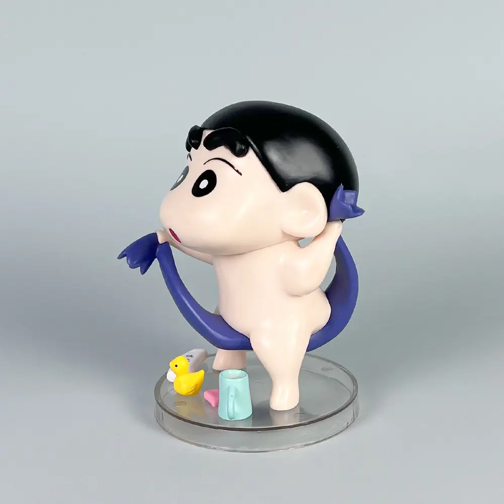 13cm Shinchan Action Figure Anime Crayon Shin-Chan Figures Gk Bath Doll Ornaments Cute Girl Decoration Desktop Decorate Toy