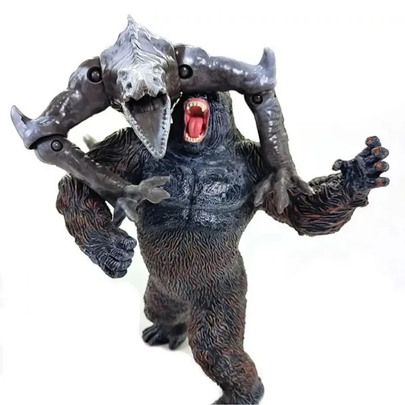 King Kong VS Skull Crawler Model NEW Skull Island Movie Godzilla Action Figure Movable Monster Of The King Kid Toys Gfits