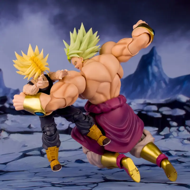 NEW Demoniacal Fit Broly Legendary Berserker Shatter The Universe Figure Dragon Ball Broly Action Figure PVC Statue Dbz Toy Gift