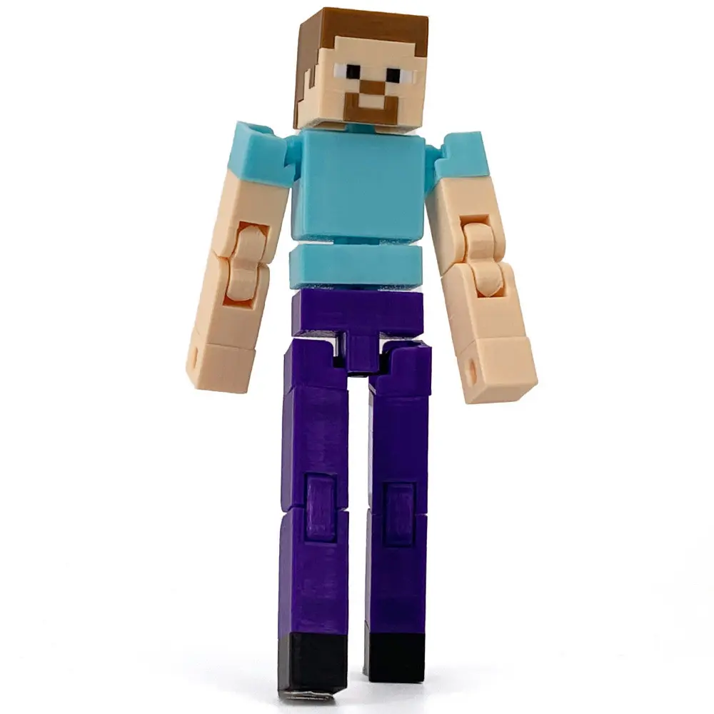 3D Printed Minecraft Steve Anime Multi-Jointed Shapeshift Toys Action Figures Mannequin Model Parent-children Game Gifts