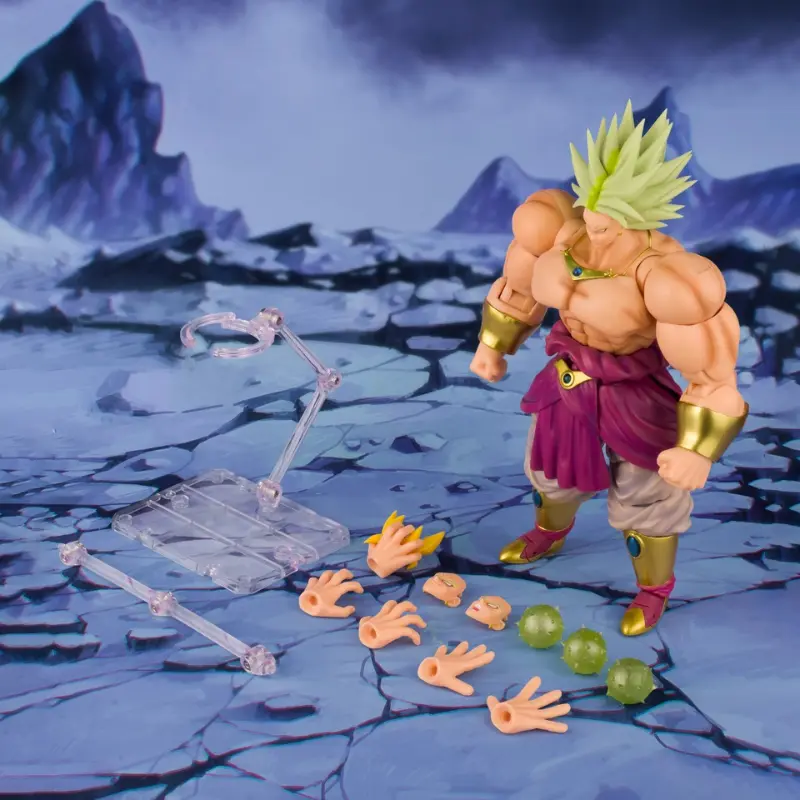 NEW Demoniacal Fit Broly Legendary Berserker Shatter The Universe Figure Dragon Ball Broly Action Figure PVC Statue Dbz Toy Gift