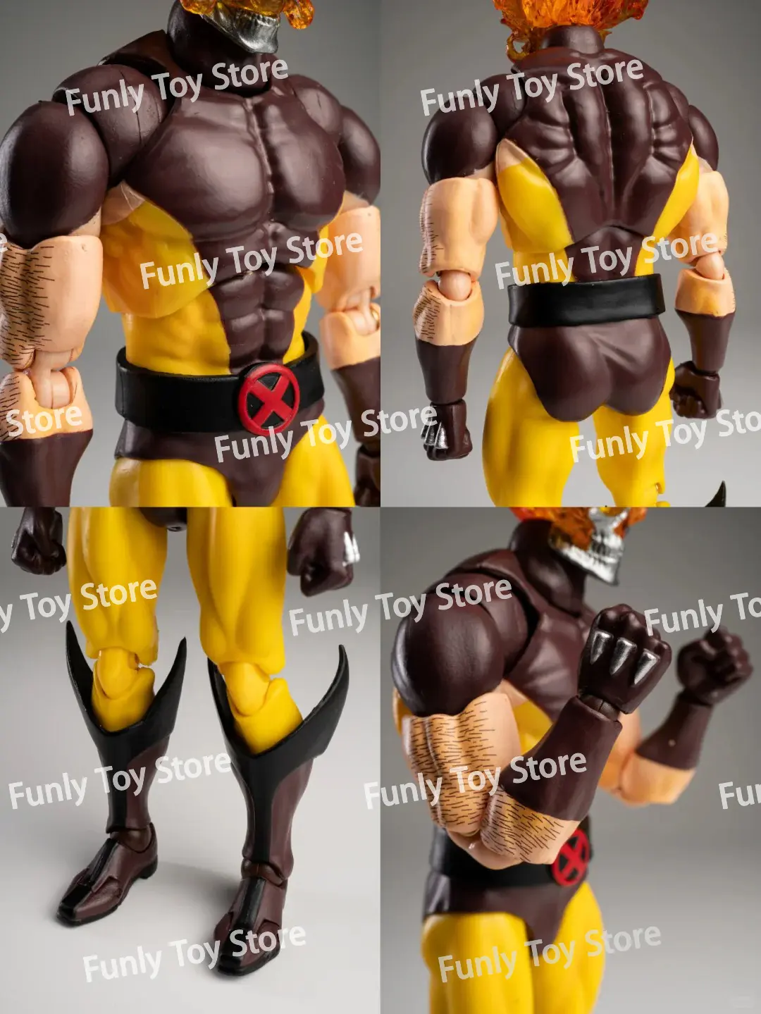 In Stock Ct Toys Hellverine Figure Wolverine Mafex 096 138 X-Men Anime Action Figure Figurine Statue Model Customized Gifts Toys