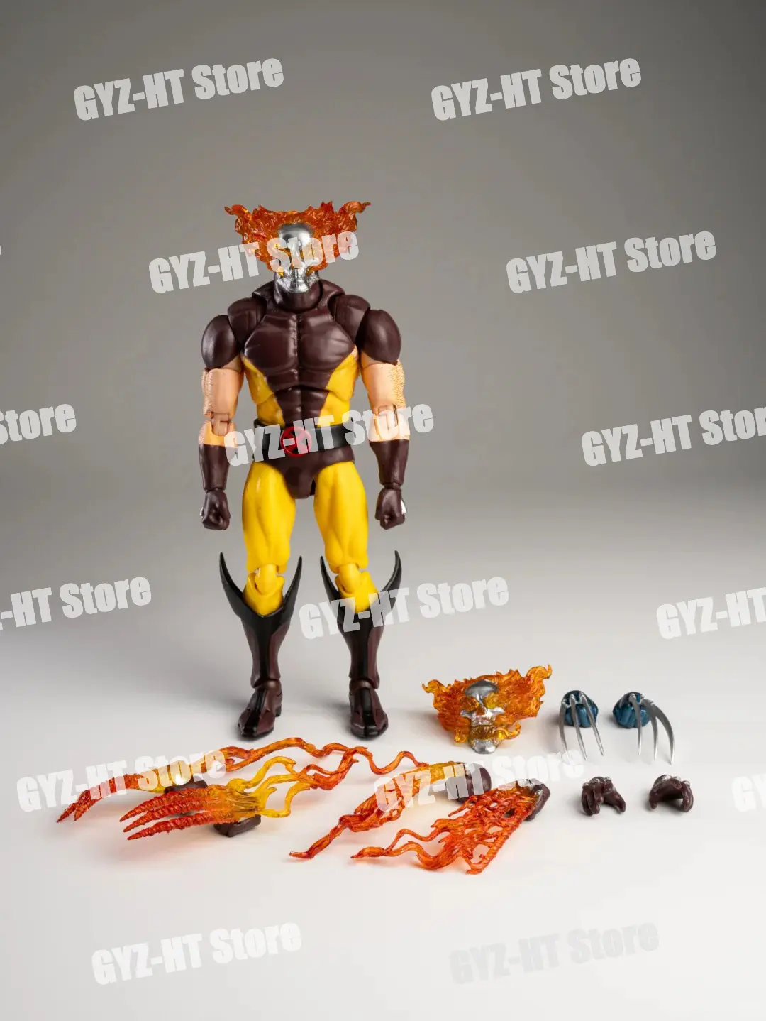In Stock Ct Toys Hellverine Figure Wolverine Mafex 096 138 X-Men Anime Action Figure Figurine Statue Model Customized Gifts Toys