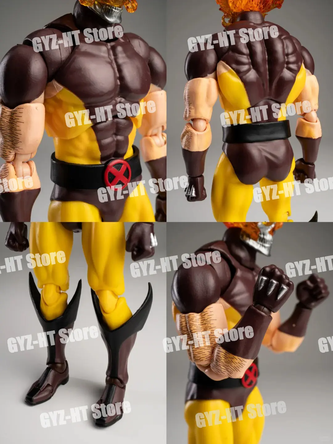 In Stock Ct Toys Hellverine Figure Wolverine Mafex 096 138 X-Men Anime Action Figure Figurine Statue Model Customized Gifts Toys