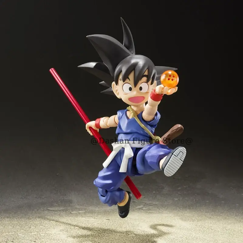 SHF Son Goku Action Figure Anime Beginning Of A Great Adventure Movable Model Toys Collection Dragon Ball Childhood Goku Figures