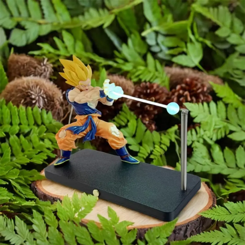 Dragon Ball Son Goku Night Light Anime Touch Kamehameha Magnetic Night Light Creative Desk Decoration Anime Peripheral Toys Gift