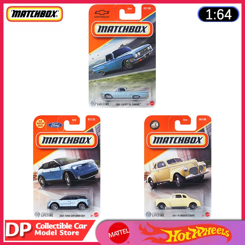Matchbox 2025 New Card Art Dash 30782 A Mainline Series Original Model Car Toys Collectible Diecast Vehicle, Ship Now