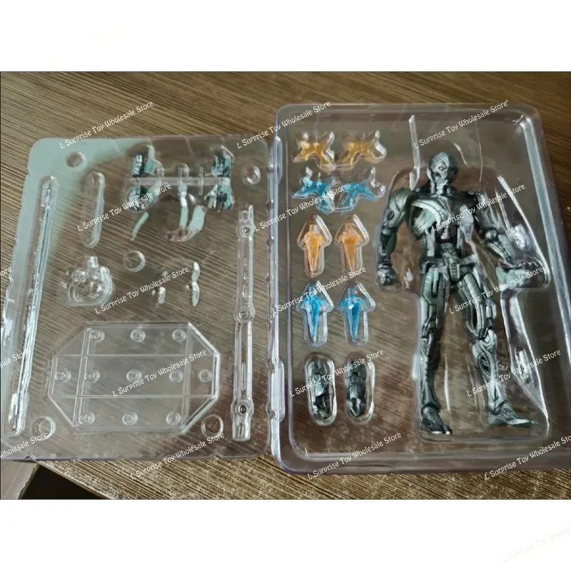 In Stock AC Toys Ultron Figure Kaiyodo Amazing Yamaguchi Avengers Anime Action Figures Figurine Collection Model Kids Toys Gifts