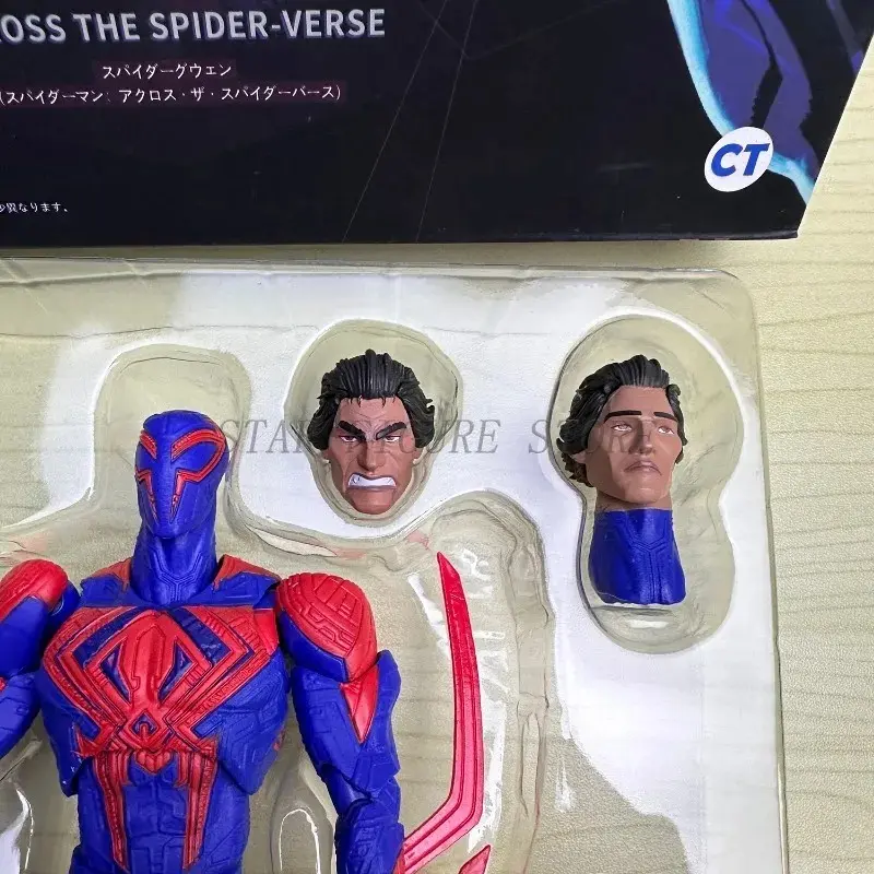CT Marvel Spiderman Miguel O'Hara Action Figure 18cm Across the Spider-Verse PVC Model Toys SHF Spider-Man 2099 O Hara Figurine