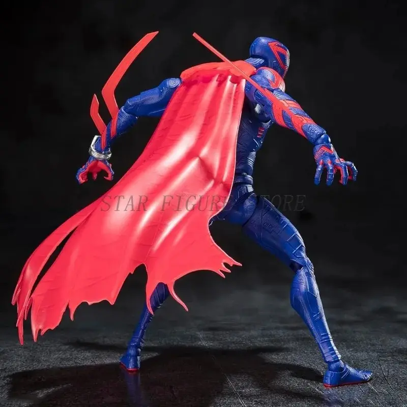 CT Marvel Spiderman Miguel O'Hara Action Figure 18cm Across the Spider-Verse PVC Model Toys SHF Spider-Man 2099 O Hara Figurine