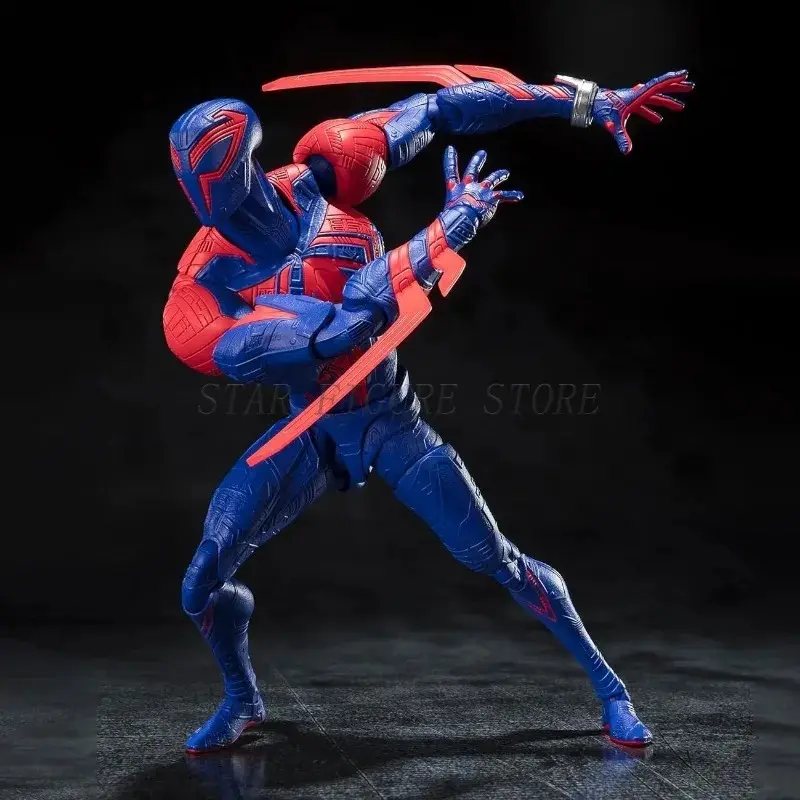 CT Marvel Spiderman Miguel O'Hara Action Figure 18cm Across the Spider-Verse PVC Model Toys SHF Spider-Man 2099 O Hara Figurine
