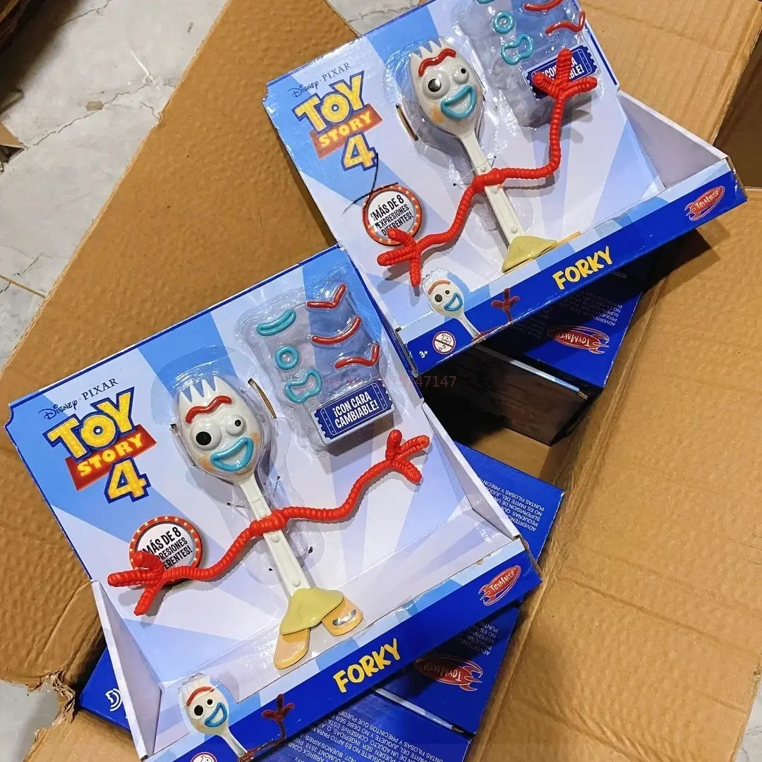 18cm Toy Story Forky Woody Buzz Cute Action Figures Collection Modle Plastic Diy Interchangeable Toy Birthday Gifts For Children