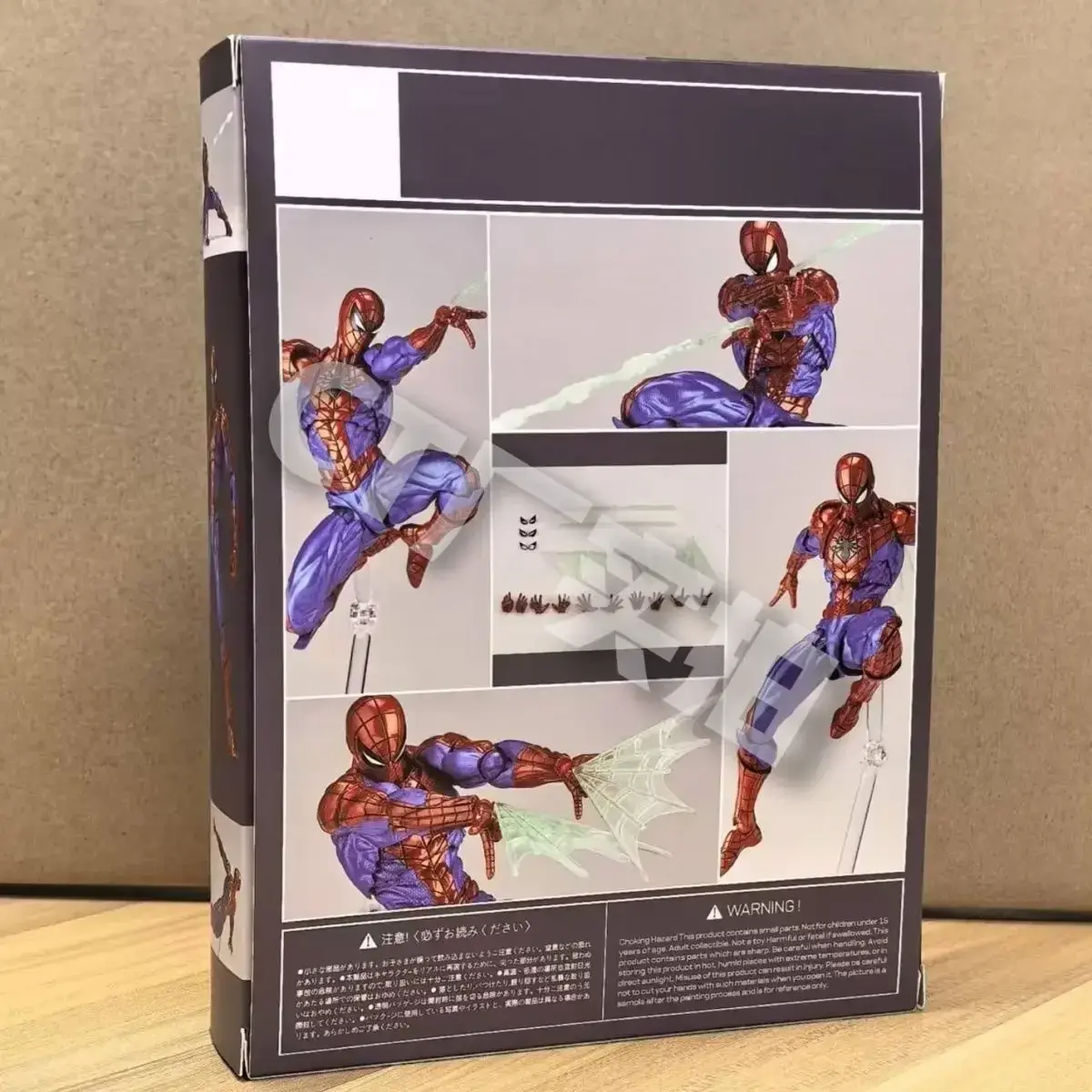 In Stock CT Toy Spiderman Figure Amazing Yamaguchi Spider-Man 2.0 Agent Anti Spiderman 2.0 Action Figure Kid Toy Collection Gift