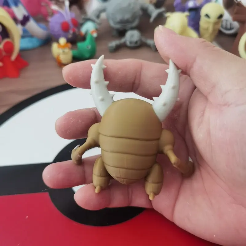 New Anime Figures Pinsir 1:20 Proportion World Diy 3d Printing Kawaii Cartoon Character Desktop Model Children Holiday Gift Toy