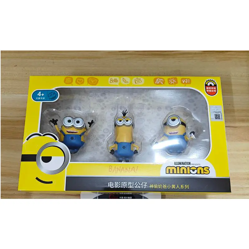 kawai Miniones Figurines Toys 3D Eye Despicable Miniones Action Figures Classic Toys Xmas Gifts for Children