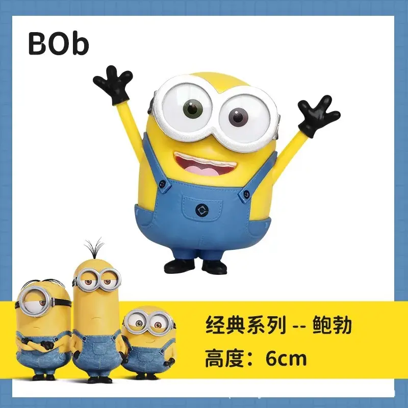 kawai Miniones Figurines Toys 3D Eye Despicable Miniones Action Figures Classic Toys Xmas Gifts for Children