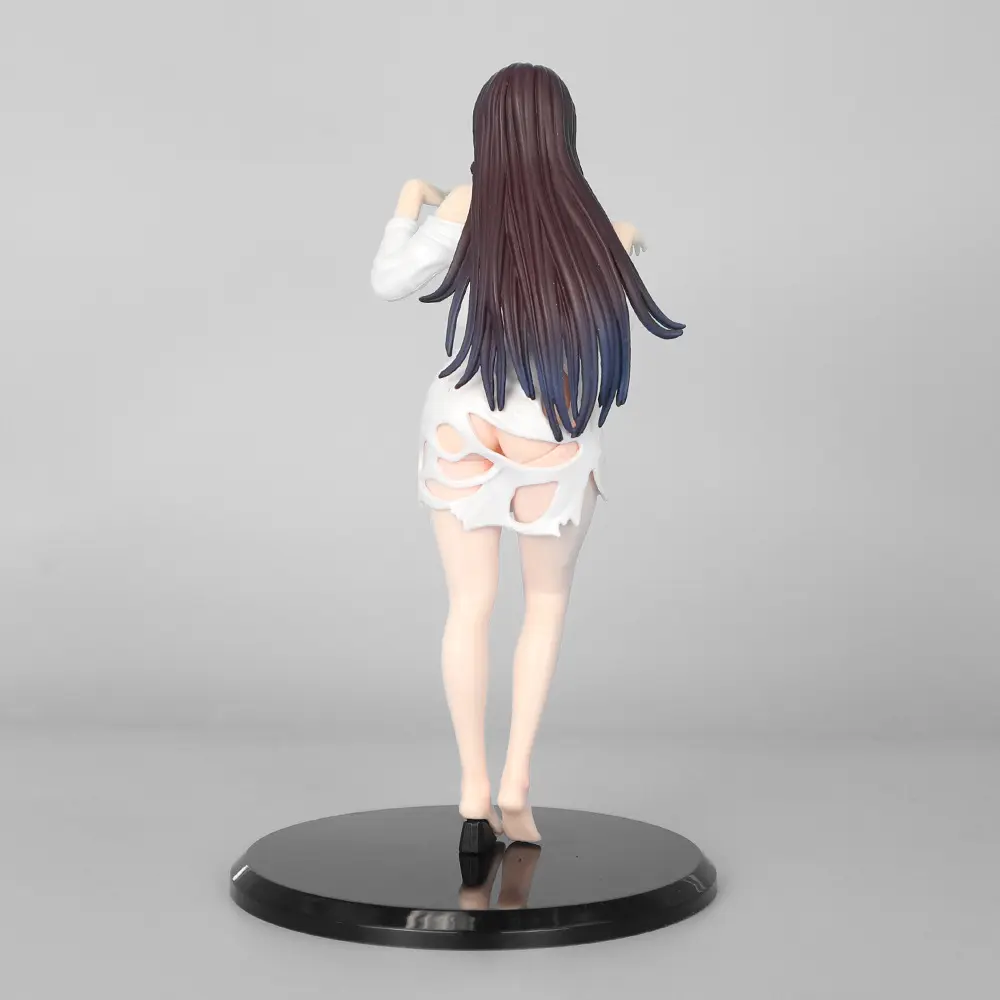 19.5cm Ghost Bride Standing Position Cartoon Girl Figure Model Statue Boys Collection Desktop Decoration Ornament Toys Gifts