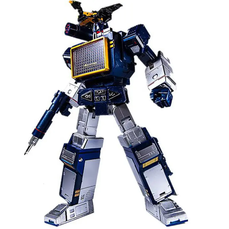 THF THF-01J Soundwave 25cm KO MP13 Masterpiece Transformation Action Figure Toy Soundblaster Movie Model Deformation Car Robot