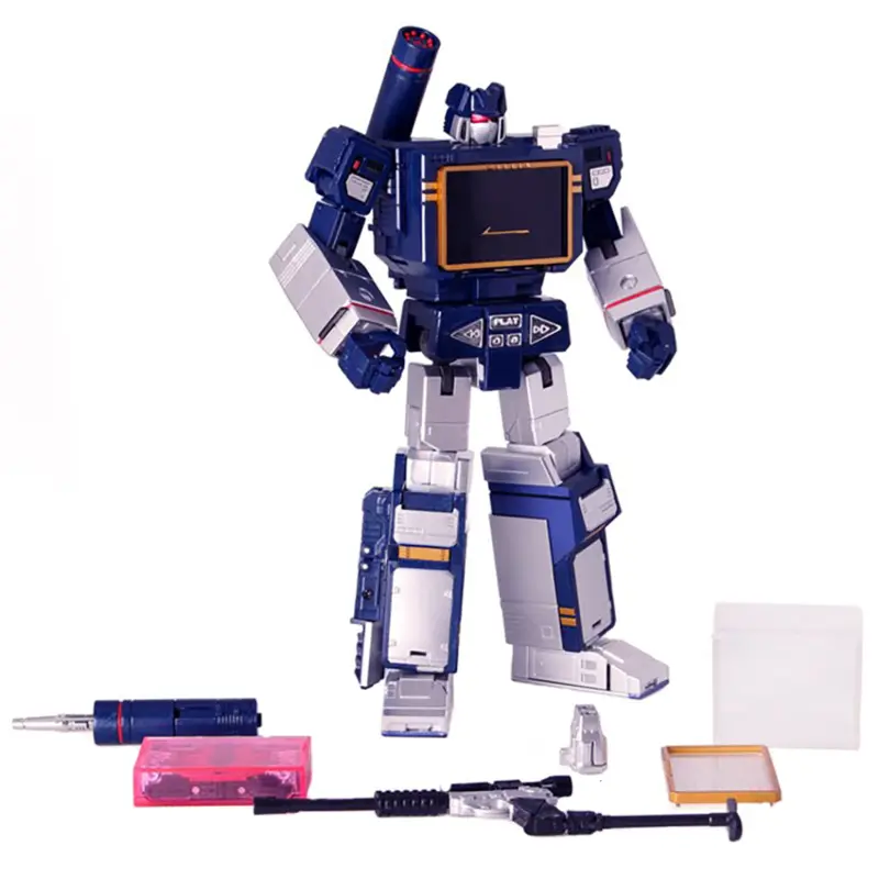 THF THF-01J Soundwave 25cm KO MP13 Masterpiece Transformation Action Figure Toy Soundblaster Movie Model Deformation Car Robot